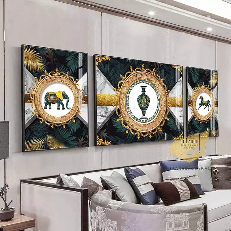 Tranh Mica AZ3-0284-MICA Sóng Nghệ Thuật