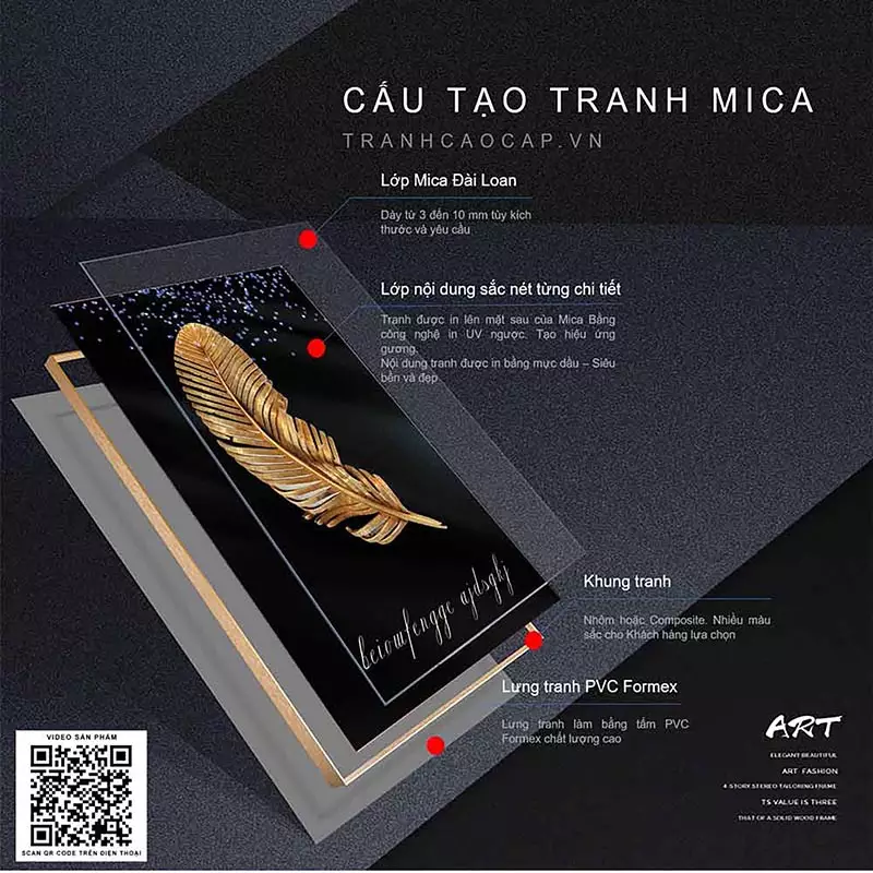 Tranh Mica AZ3-0238 - Hình 4