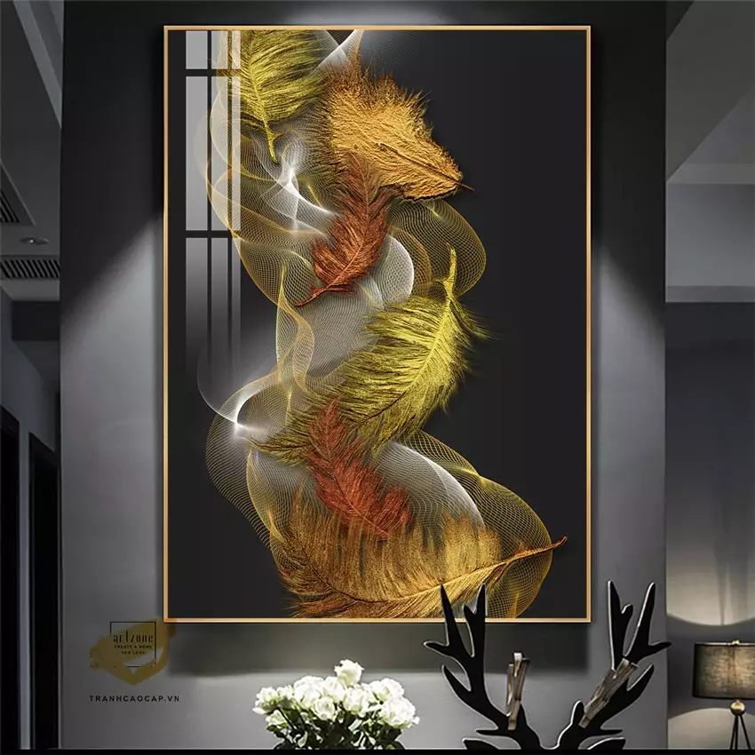 Lựa chọn kích thước tranh phù hợp với diện tích phòng ngủ