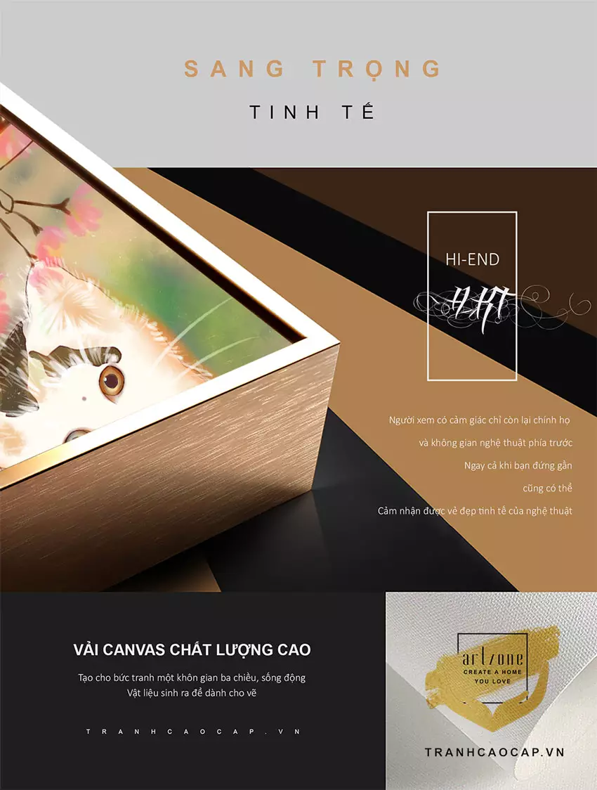 Trang trí phòng ngủ bằng tranh là một nghệ thuật