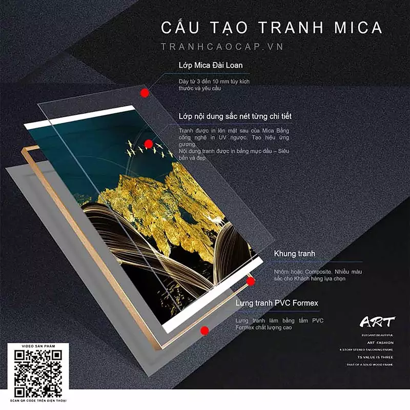 Ví dụ về chọn màu sắc tranh