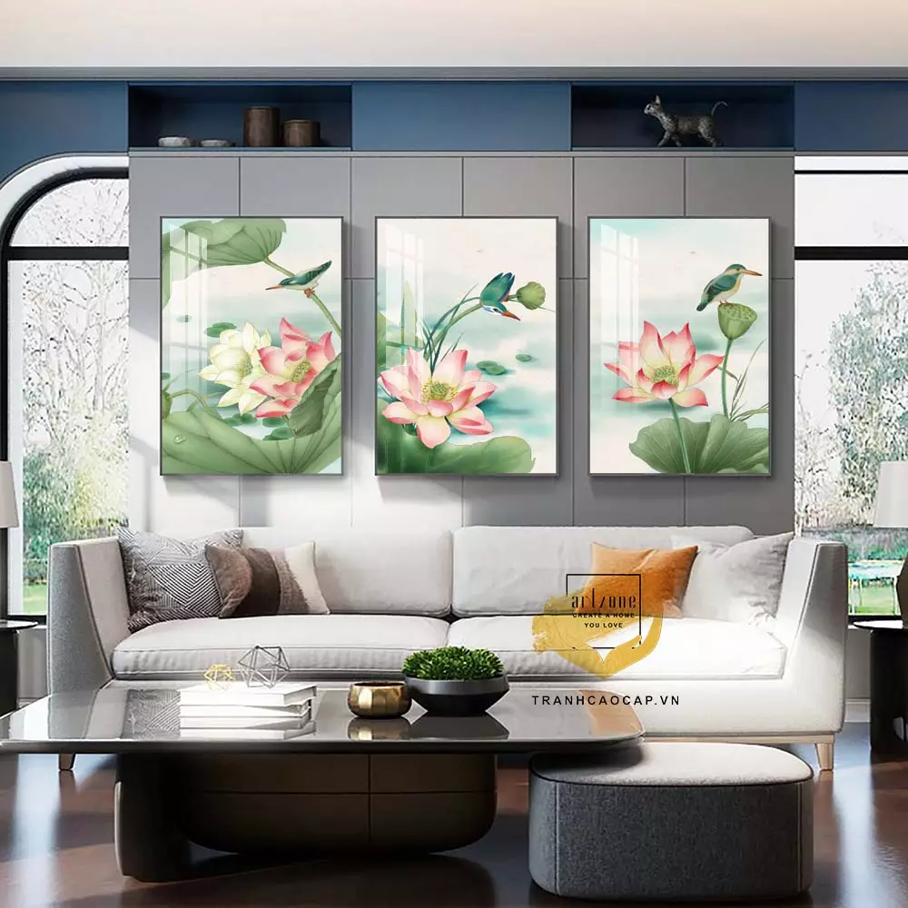 Bức tranh Mica trang trí nội thất
