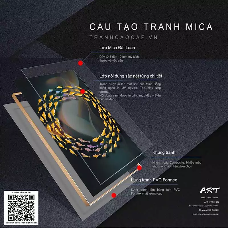 Tranh Mica AZ3-0209 - Hình ảnh 5