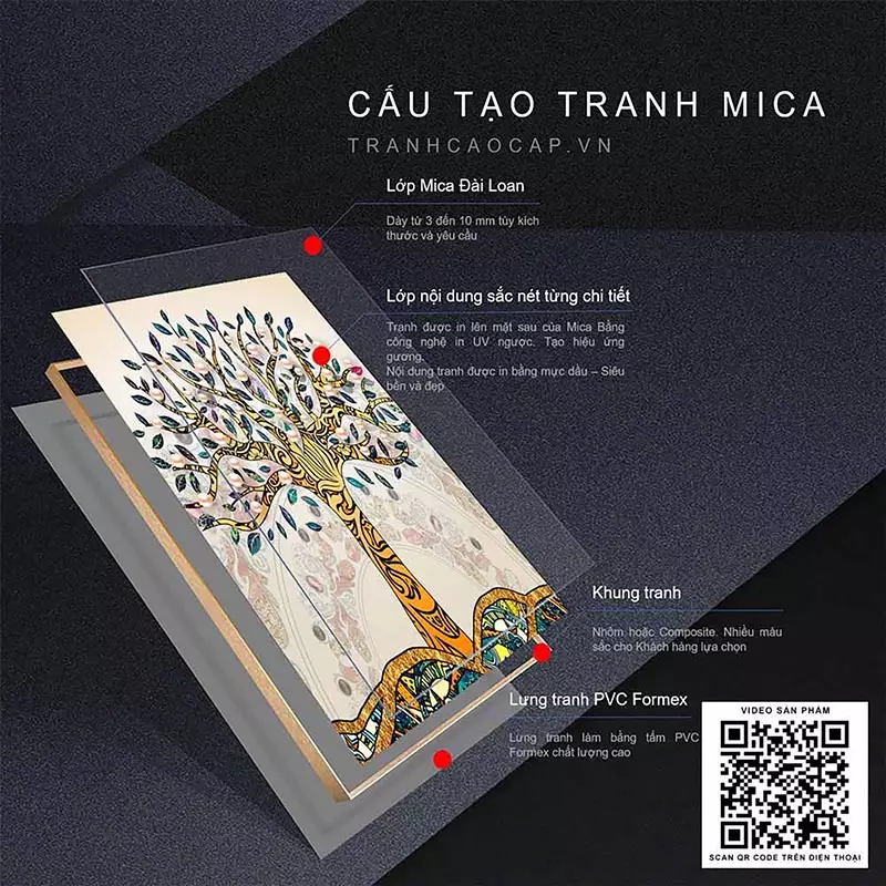Tranh Mica AZ3-0285