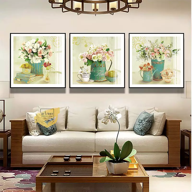 Màu sắc nổi bật của tranh Mica