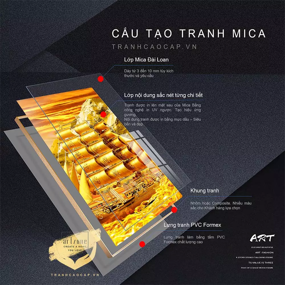 Tranh Mica AZ3-0462 - Hình 8