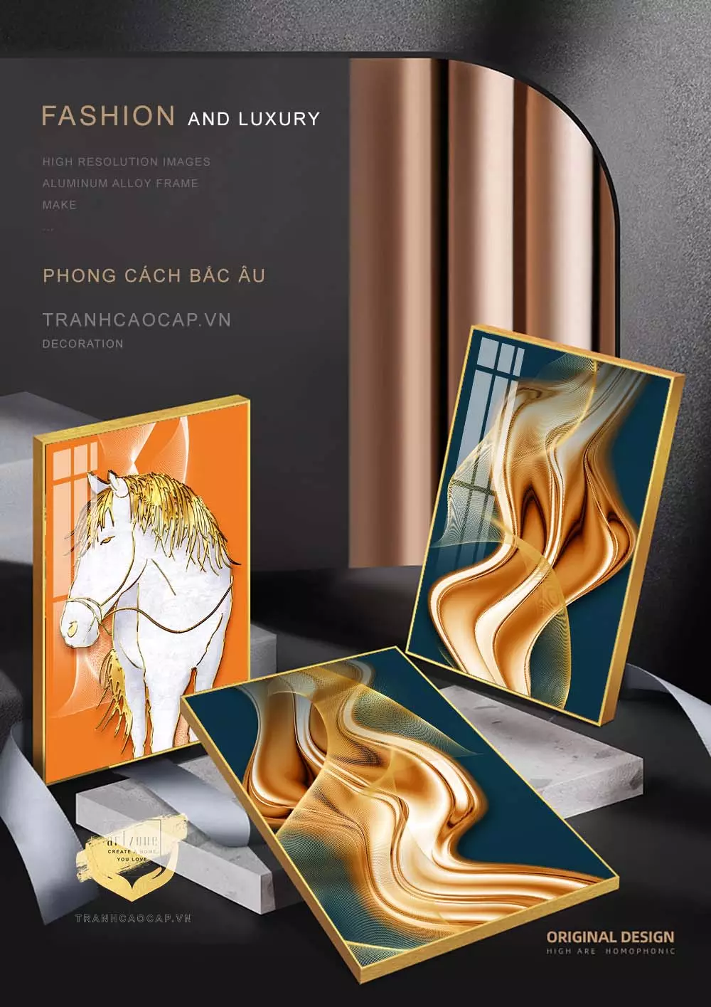 Tranh treo tường Mica