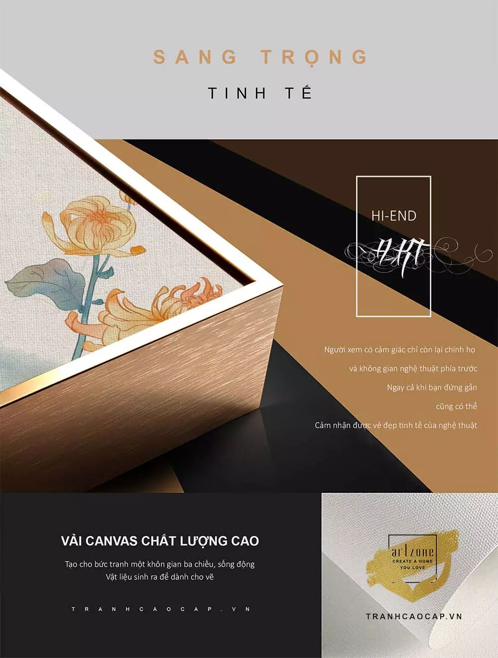 Tranh Bóng Gương Đơn Giản 01