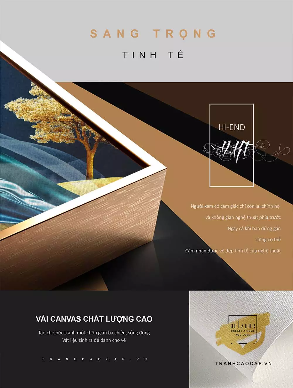 Tranh Bóng Gương Đơn Giản