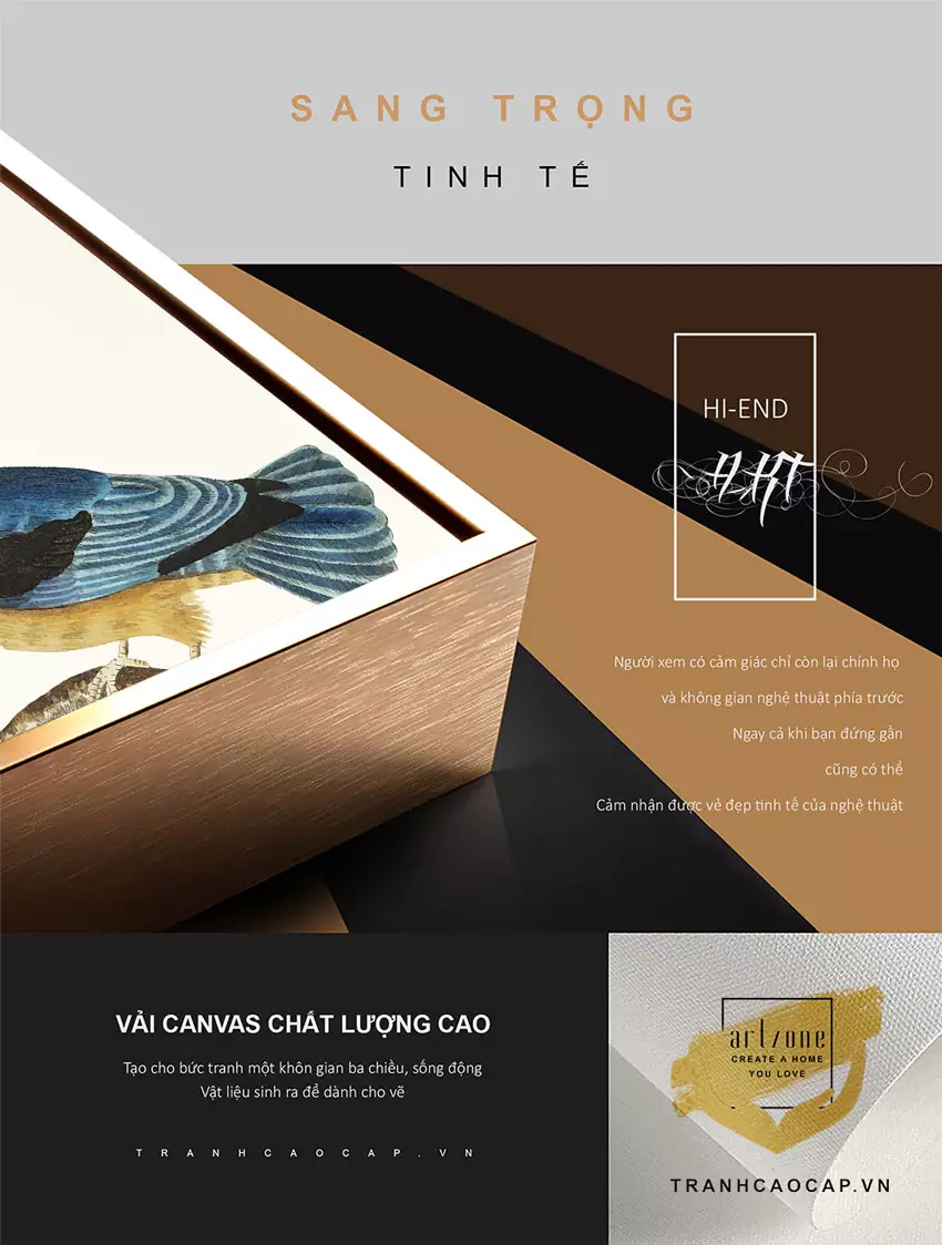 Tranh Mica cao cấp cho phòng ngủ