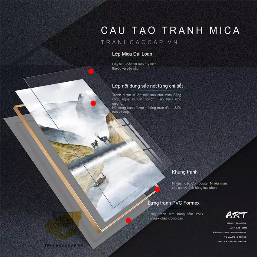 Tranh mica AZ1-1682-MICA