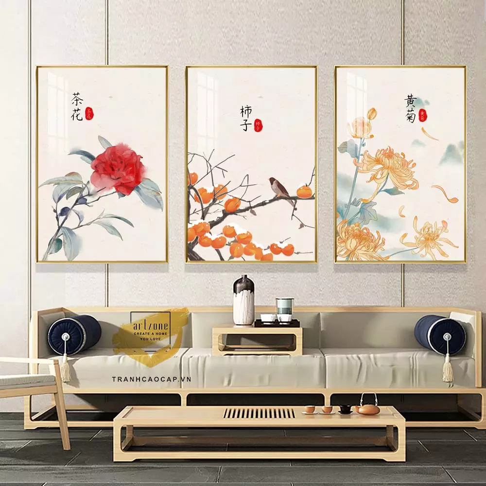 Tranh Bóng Gương Đơn Giản 02