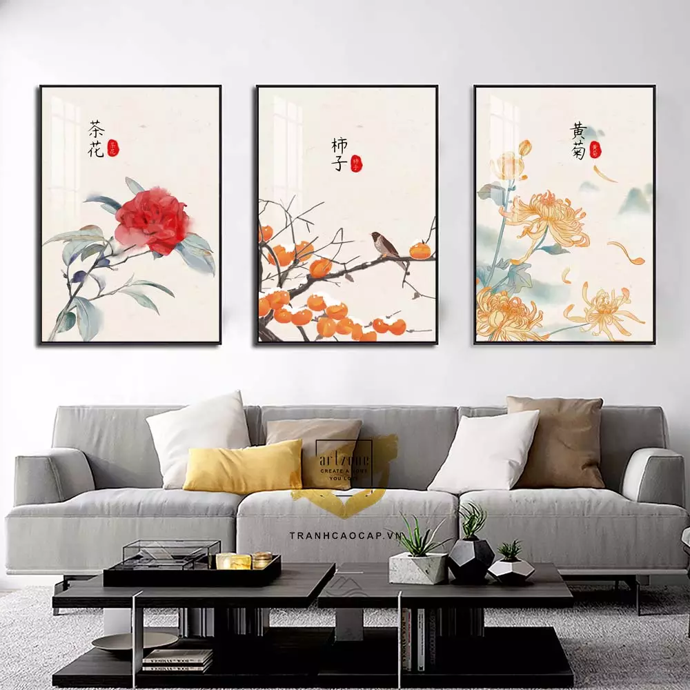 Tranh Bóng Gương Đơn Giản 05