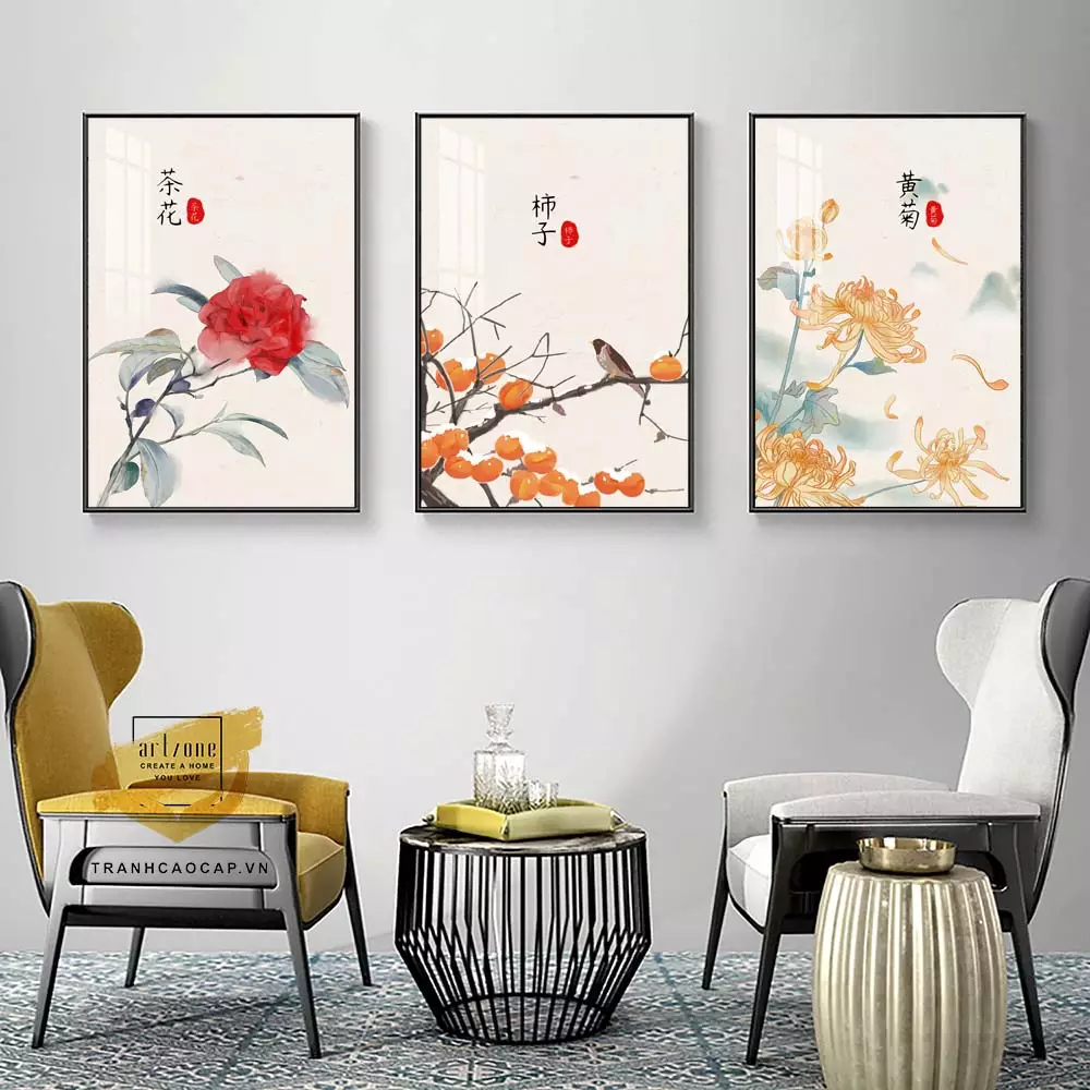 Tranh Bóng Gương Đơn Giản 06