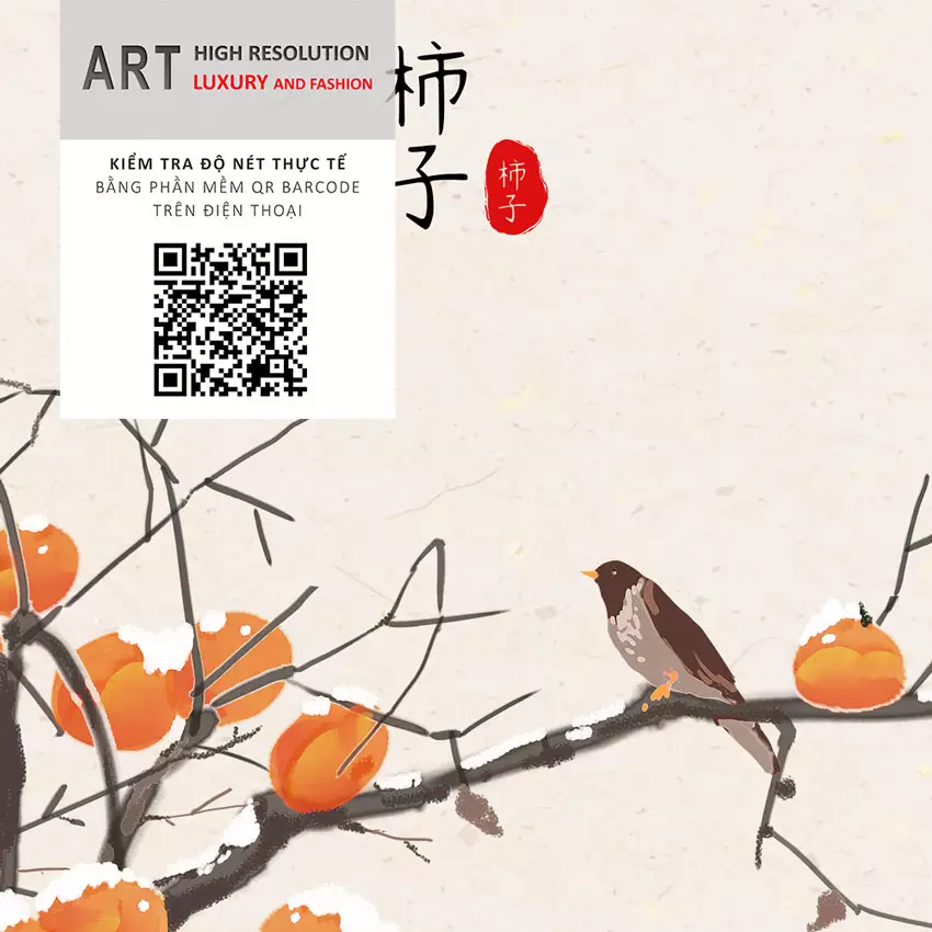 Tranh Bóng Gương Đơn Giản 09