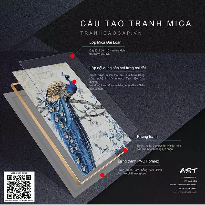 Tranh Mica AZ3-0243 chi tiết 1