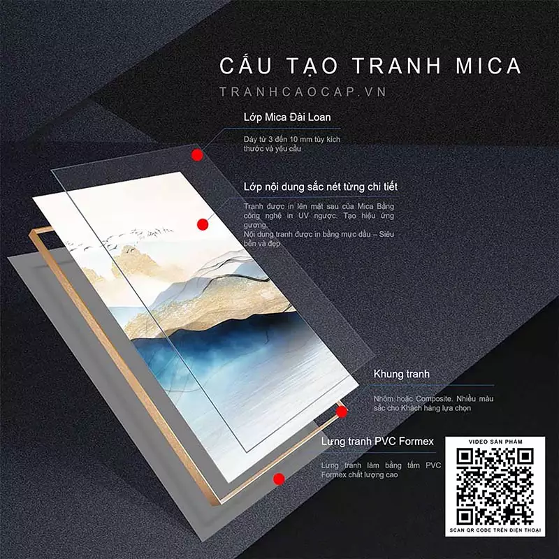 Bức tranh AZ3-0321 tạo điểm nhấn cho phòng khách