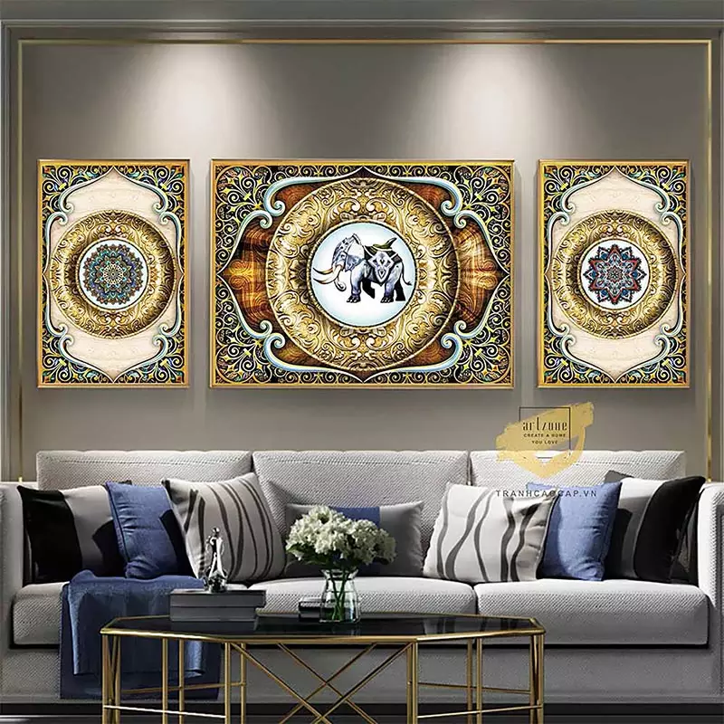 Bức tranh Mica độc đáo