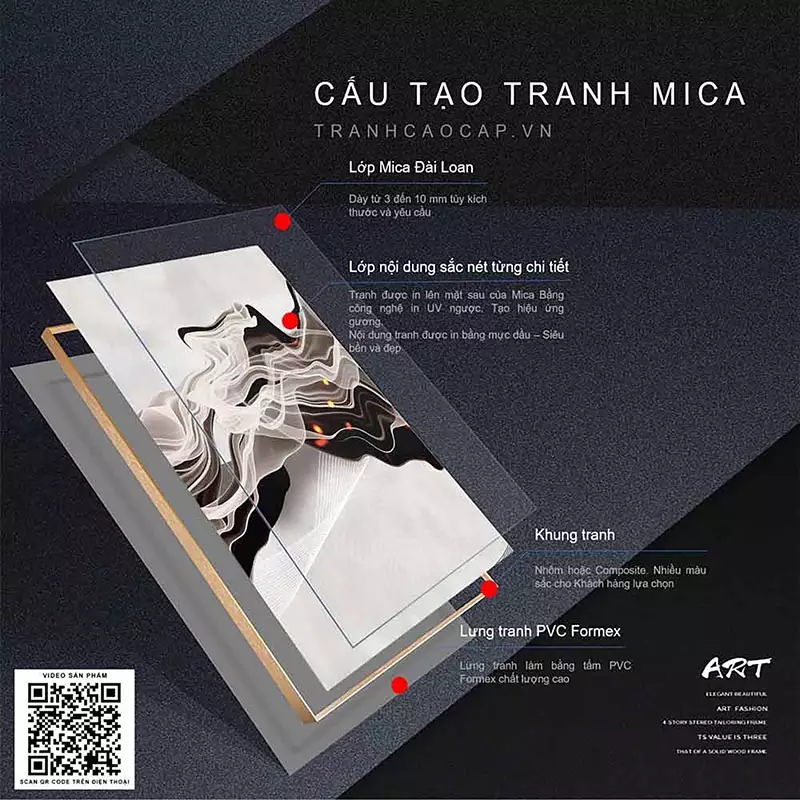Tranh Mica AZ3-0169 - Hình 5