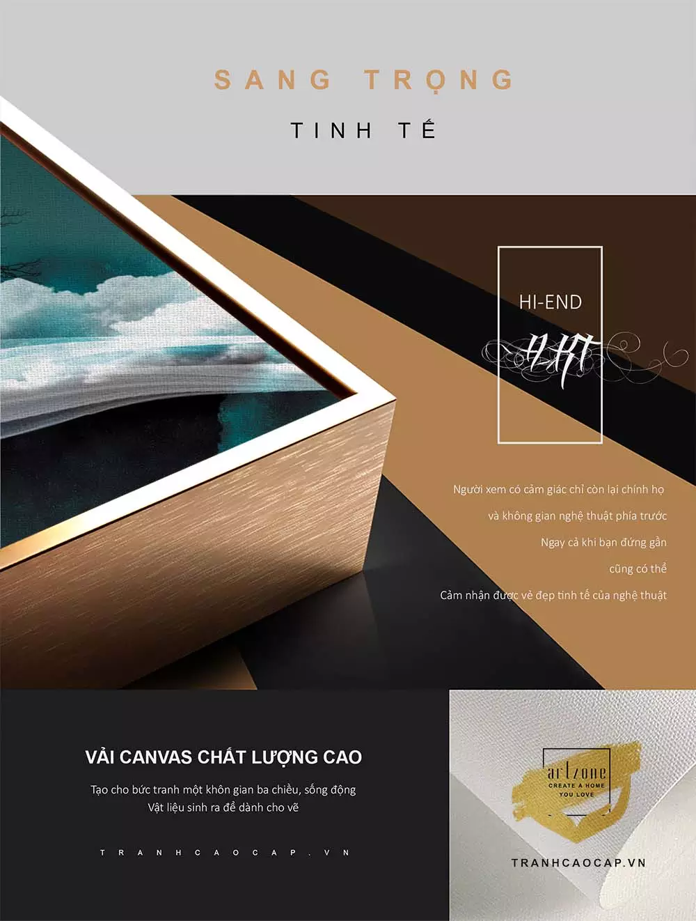 Tranh Bóng Gương Nhẹ Nhàng 1