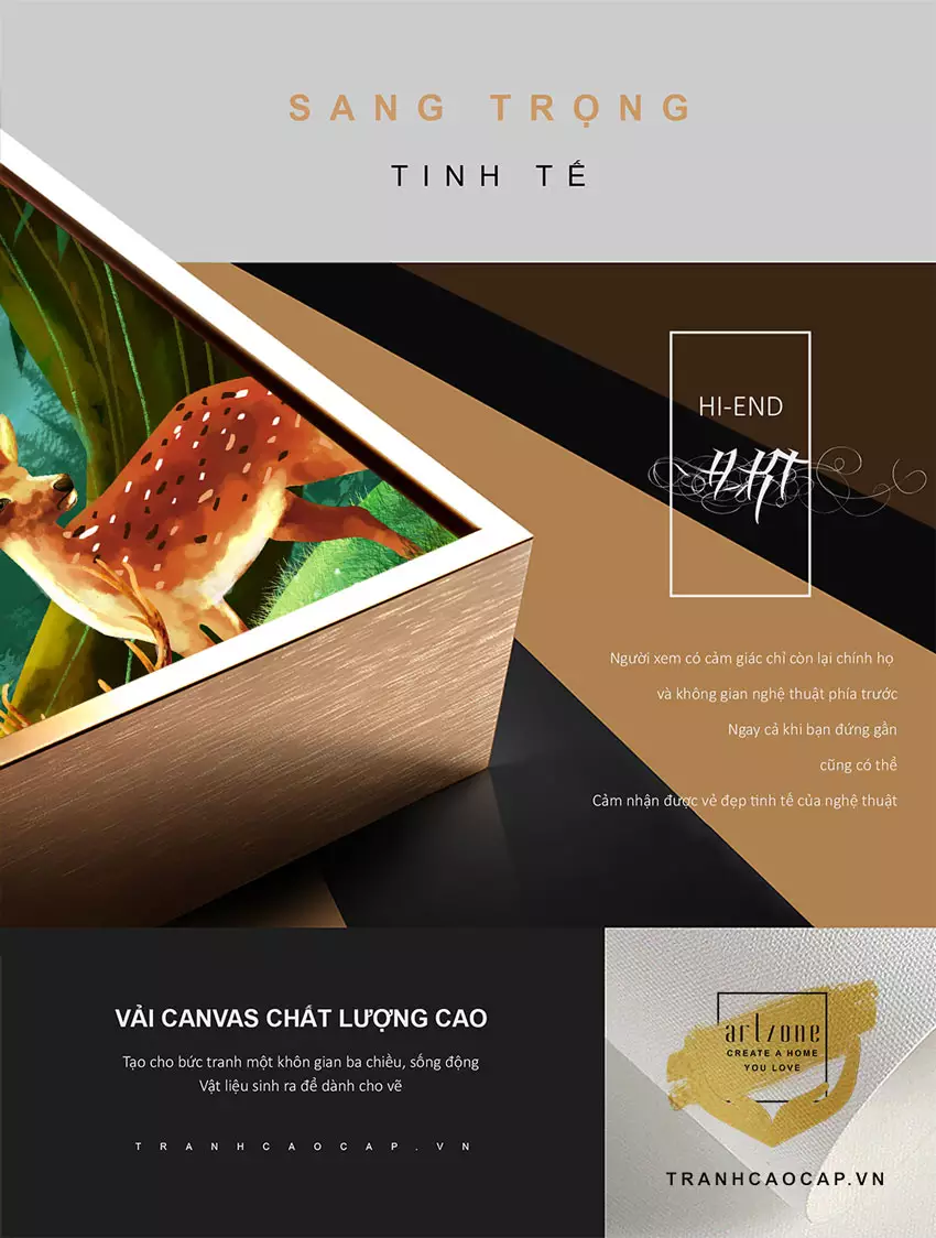 Chọn tranh cho phòng ngủ nhỏ