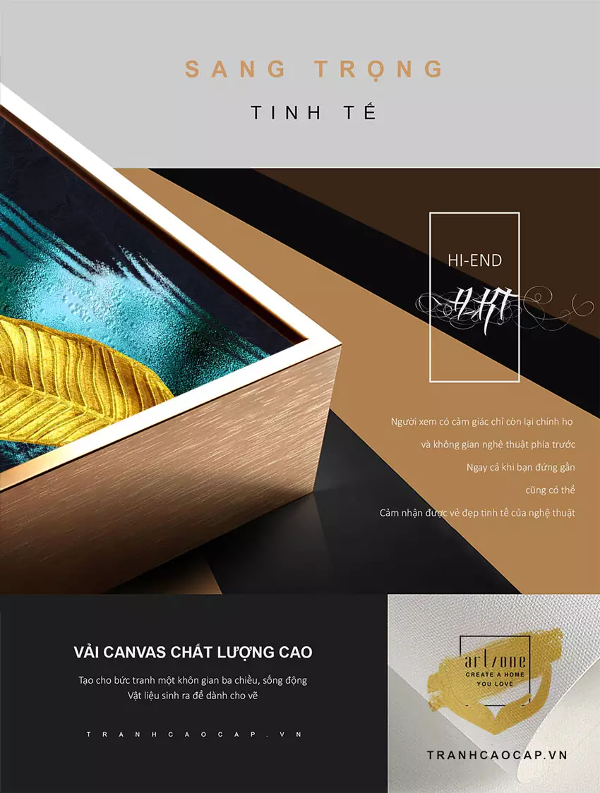 Tranh treo tường Bóng Gương Nhẹ Nhàng