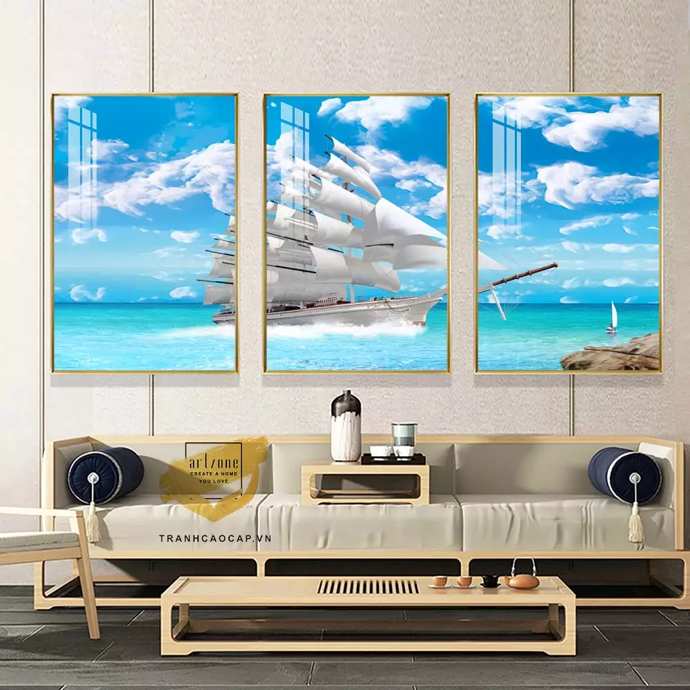 Tranh Bóng Gương Nhẹ Nhàng - Hình 3