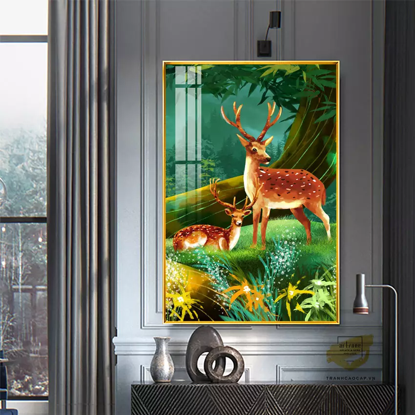 Chi tiết tranh Bóng Gương Nhẹ Nhàng