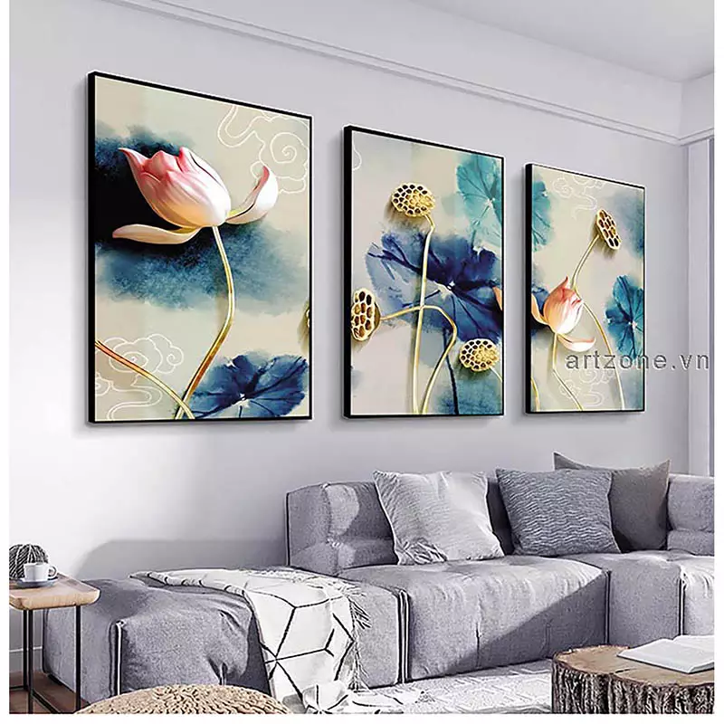 Tranh Bóng gương nhẹ nhàng 2