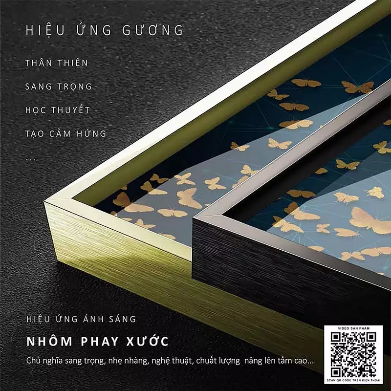 Bức tranh Bóng Gương Nhẹ Nhàng 3