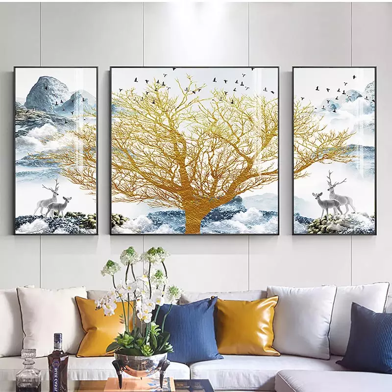 Bức tranh Bóng Gương Nhẹ Nhàng 6