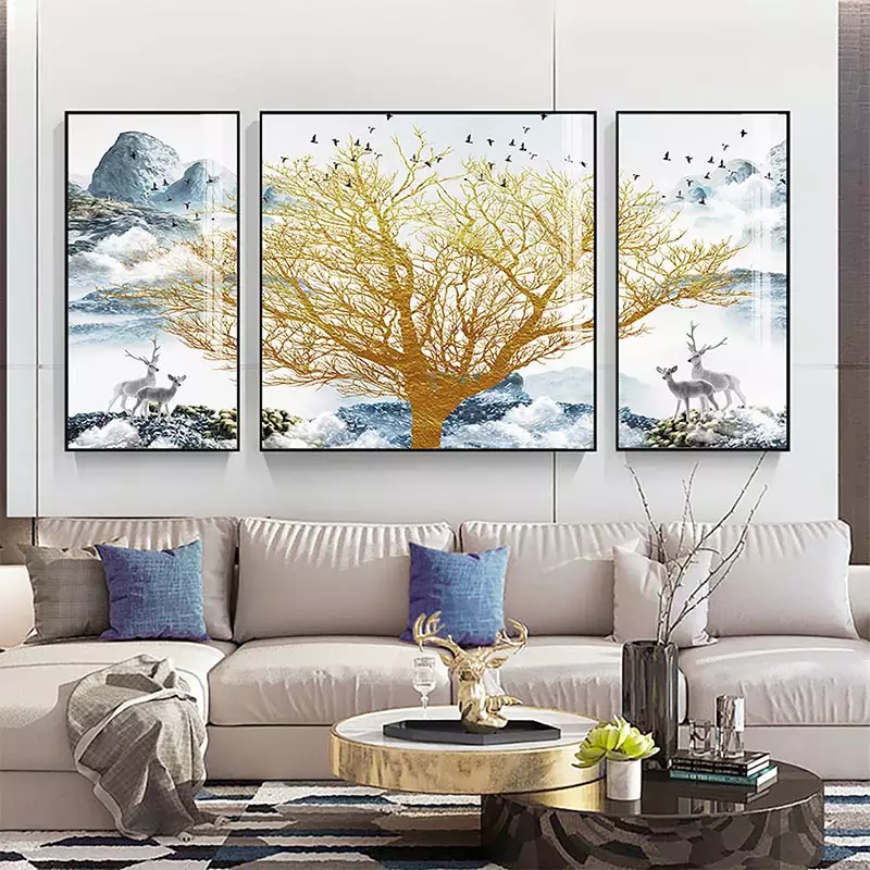 Bức tranh Bóng Gương Nhẹ Nhàng 7