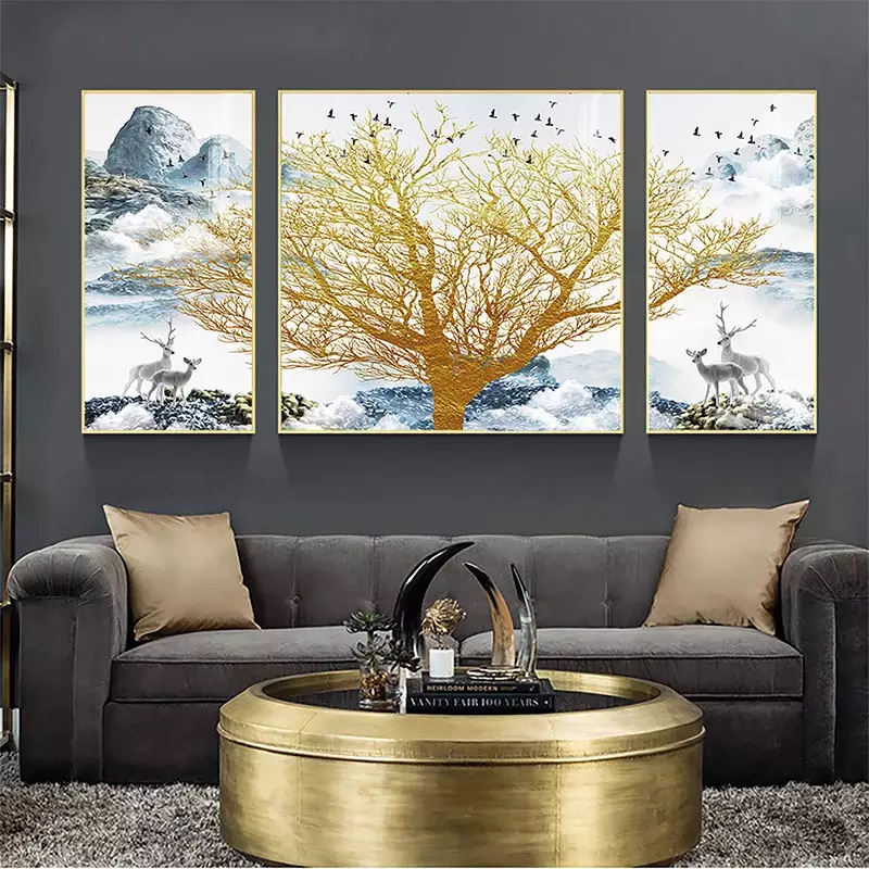 Bức tranh Bóng Gương Nhẹ Nhàng 8