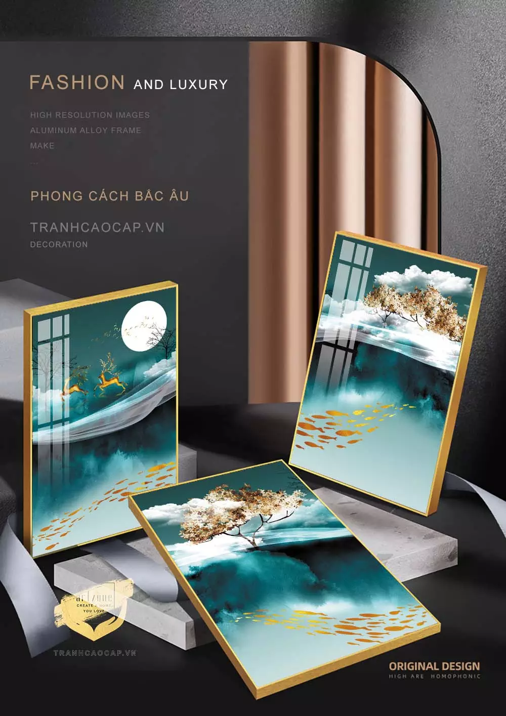 Tranh Bóng Gương Nhẹ Nhàng 9