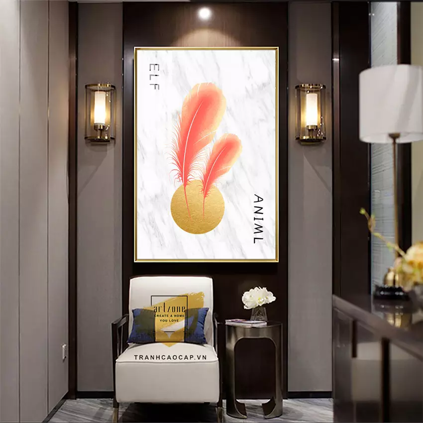Tranh Bóng Gương Nhẹ Nhàng - Hơn cả một bức tranh trang trí