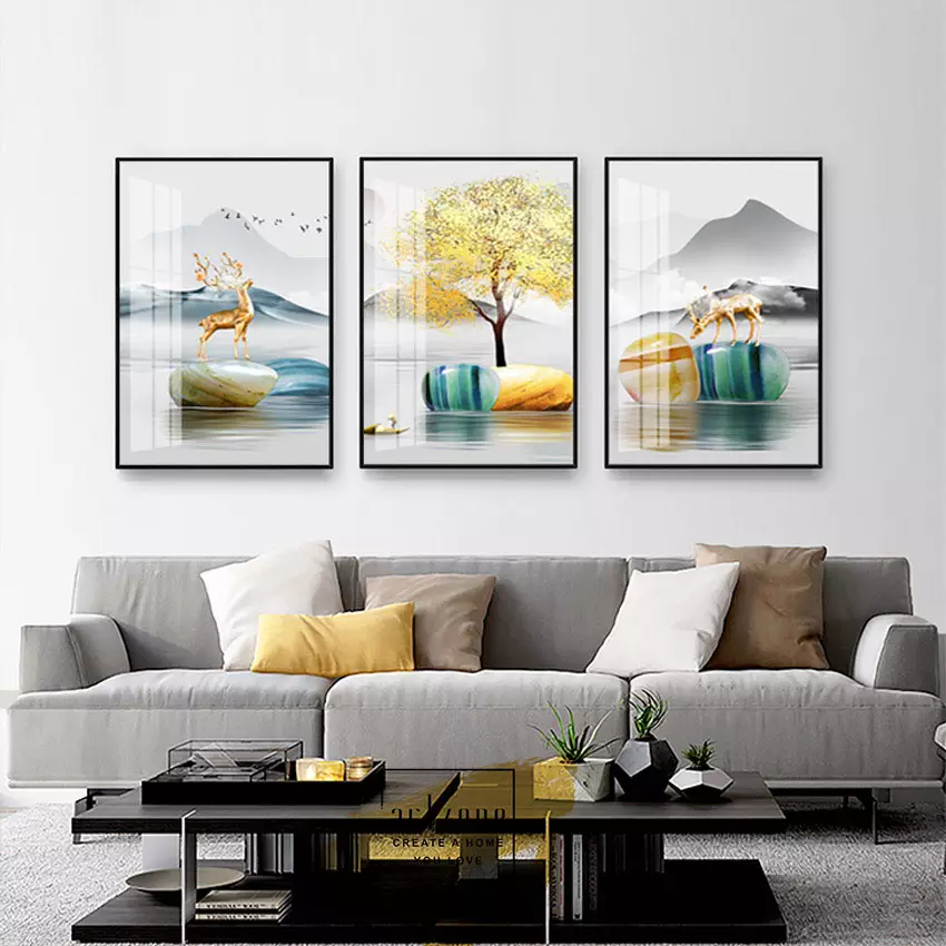Bức tranh AZ3-0962 - Tranh treo phòng khách