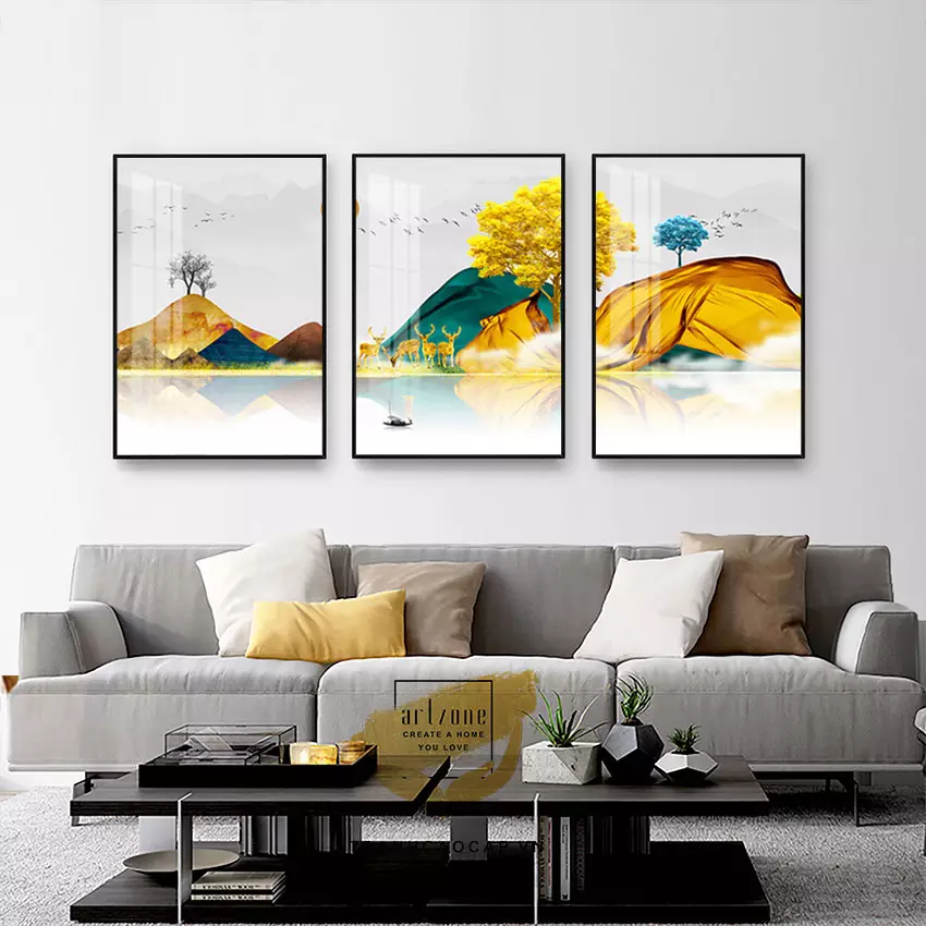 Bức tranh AZ3-0996 treo phòng khách