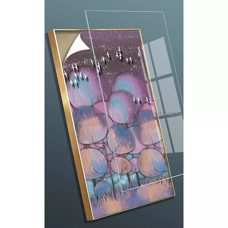 Tranh Bóng Gương Sang Trọng - Hình 2
