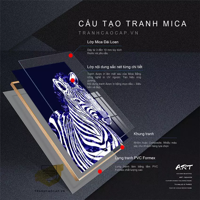 Tranh Mica Du Hý Giữa Ánh Sáng - Lựa chọn hoàn hảo cho phòng ngủ