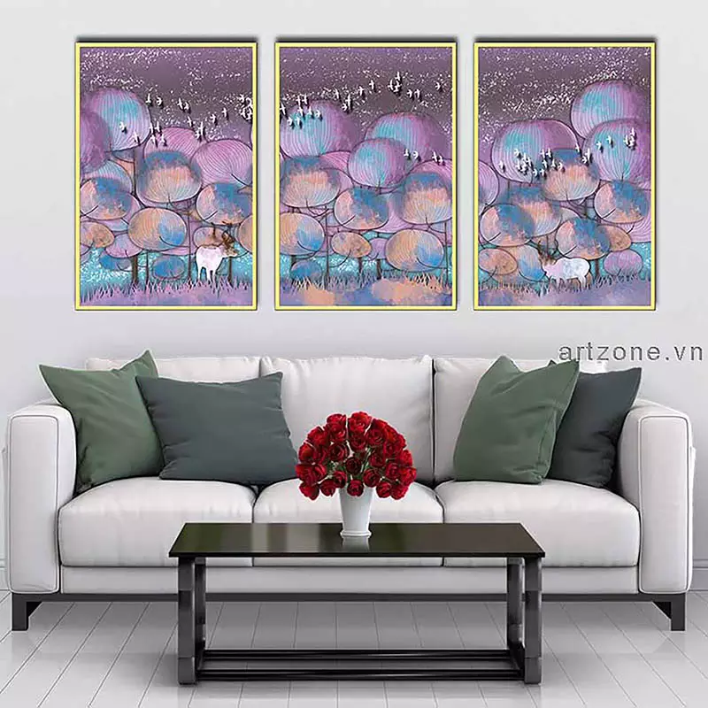 Tranh Bóng Gương Sang Trọng - Hình 4