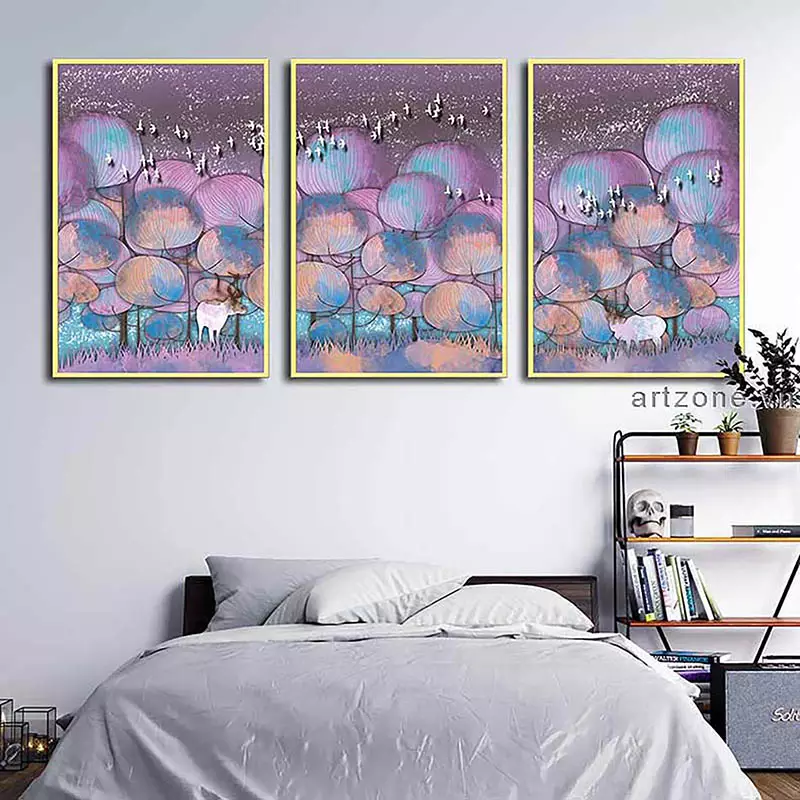 Tranh Bóng Gương Sang Trọng - Hình 5