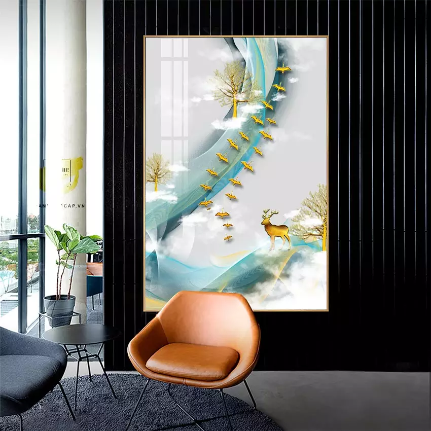 Yếu tố ánh sáng trong trang trí tranh