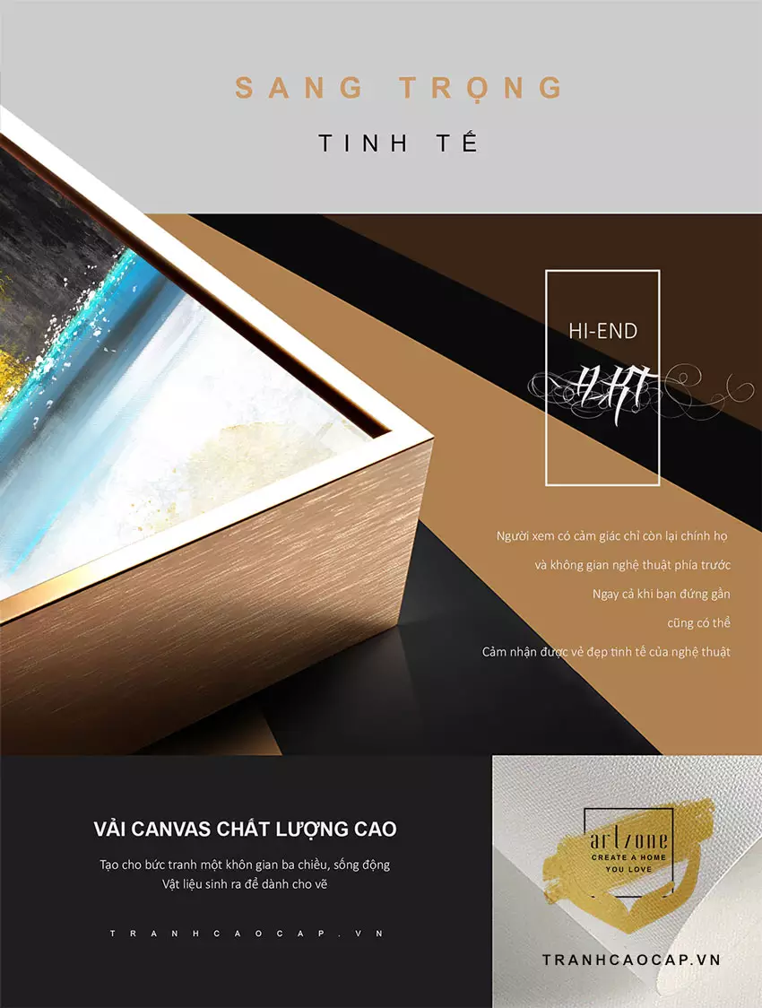Tranh Bóng Gương Tinh Tế - tô điểm cho không gian phòng ngủ