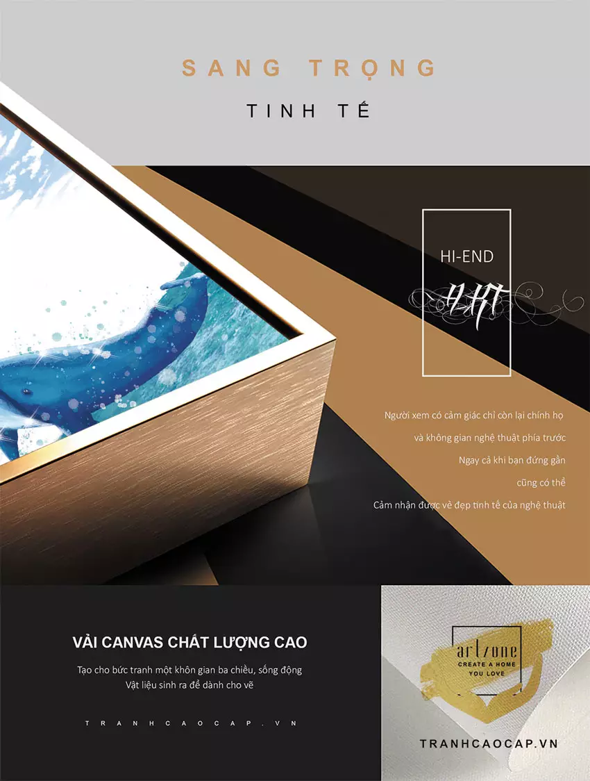Tranh mica treo phòng ngủ đẹp