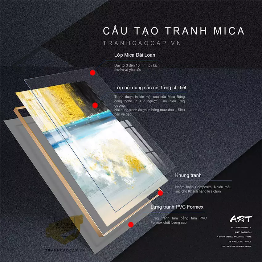 Tranh Bóng Gương Tinh Tế - khơi gợi cảm xúc và suy tư