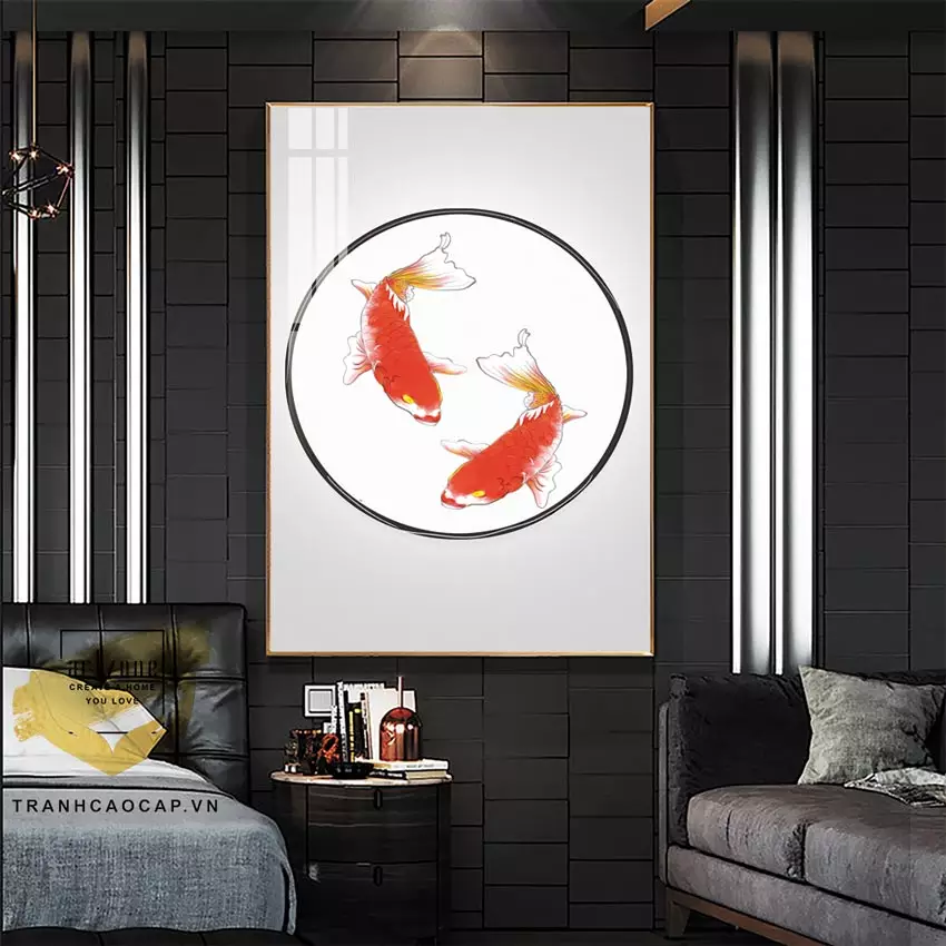 Chọn kích thước tranh cân xứng với không gian