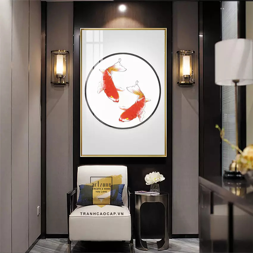 Màu sắc và chủ đề của tranh