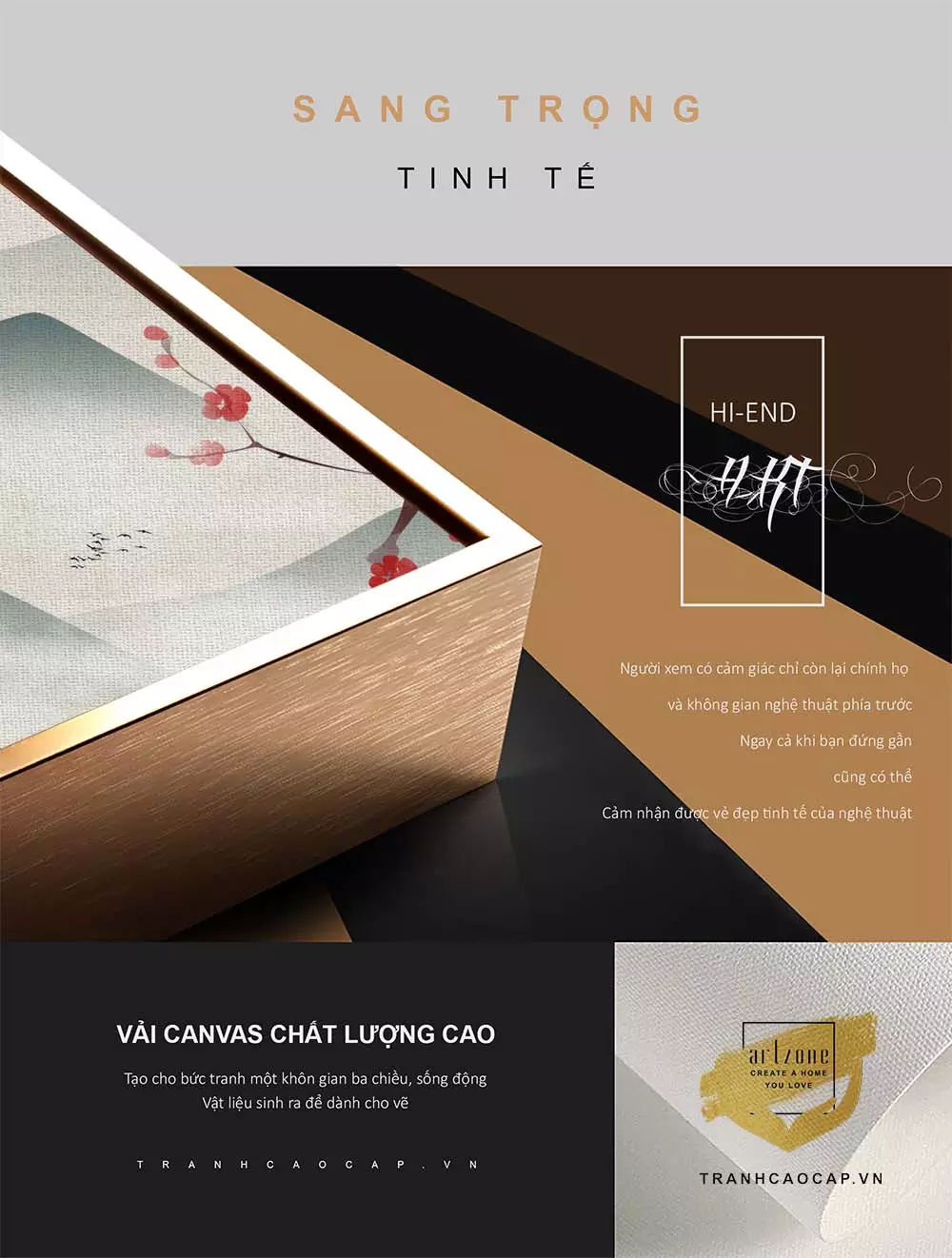 Bức tranh Bóng Gương Trừu Tượng 1