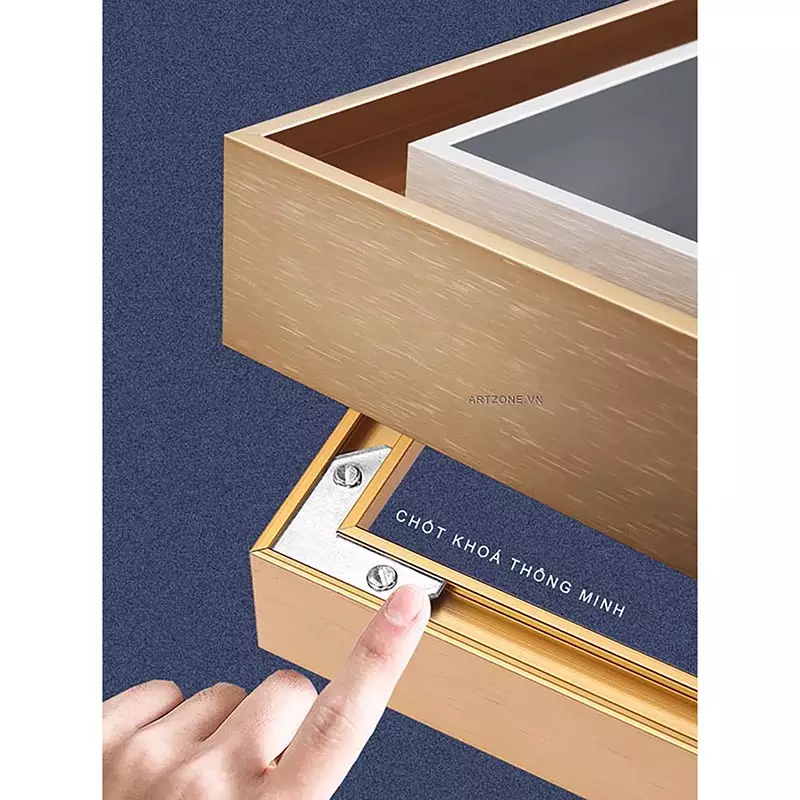 Bức tranh AZ3-0091-MICA đẹp trong phòng khách