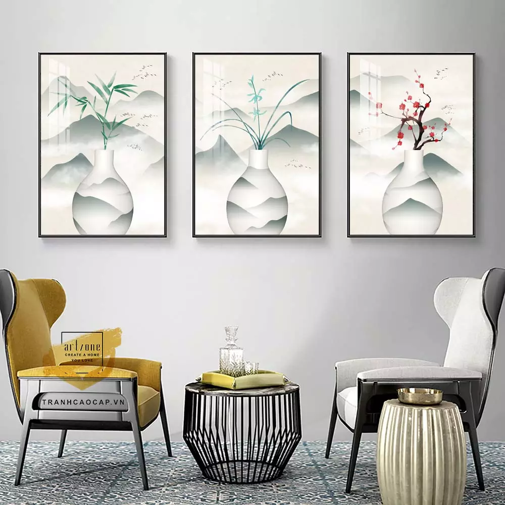 Bức tranh Bóng Gương Trừu Tượng 7